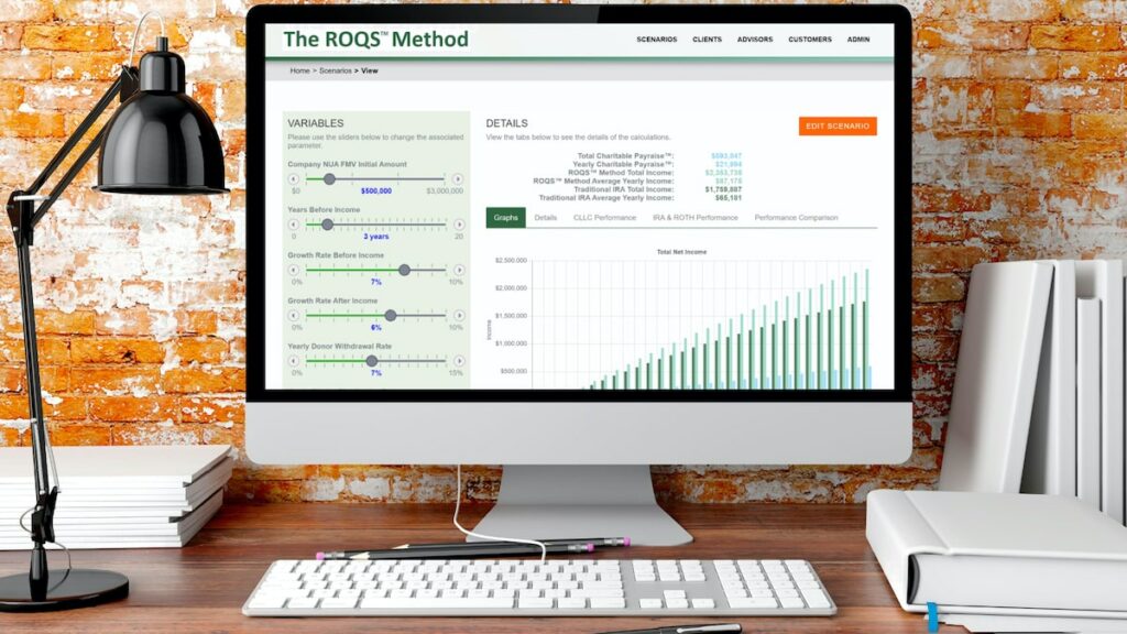 ROQS Method Computer Screen